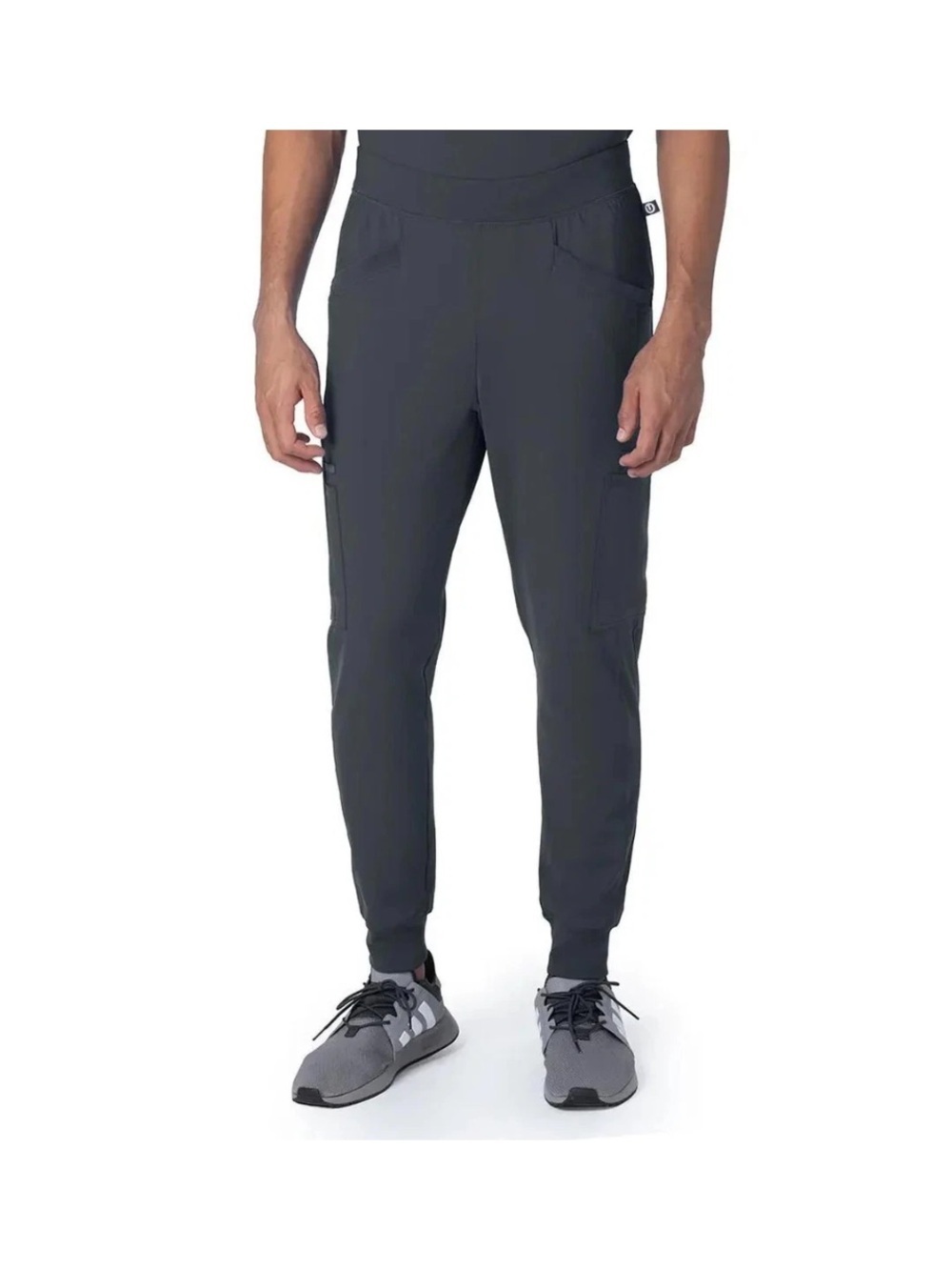 NWT 9913LKA Men's Urbane 360 degree Max Stretch Jogger Scrub Pants Gray Size S3X